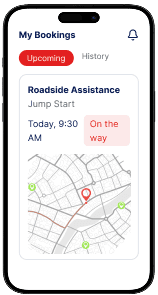 Customer Portal App Screen